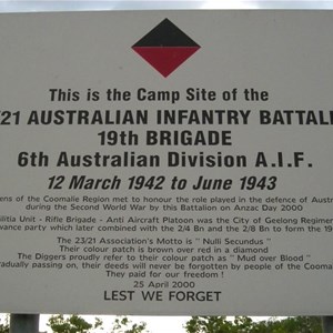 World War II Military Camp 23/21 AIF