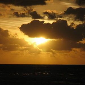 Sunrise over Noah's Beach 