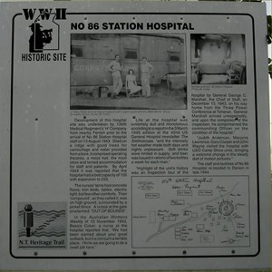 World War II No 86 US Station Hospital