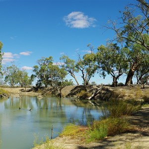 Mullaroo Creek at Mullaroo No 5