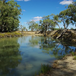 Mullaroo Creek at Mullaroo No 5