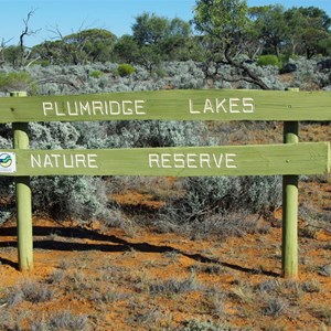 Plumridge Lakes Nature Reserve Sign