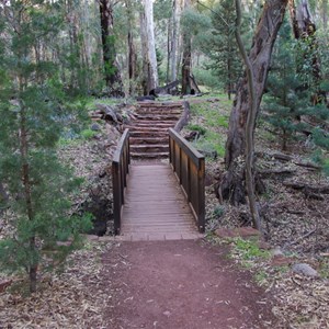 Small Bridge and Stone Steps