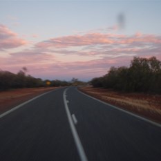 Chasing the sunset to Alice