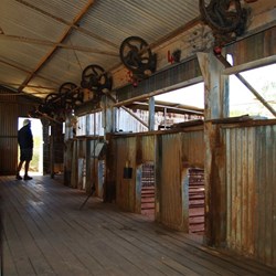 Shearing shed at Francois Peron N Pk