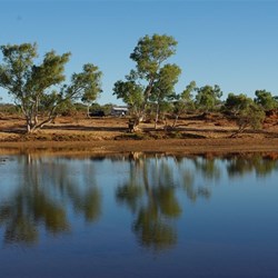 camp at Rocky Pool
