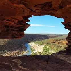 The view through Natures Window
