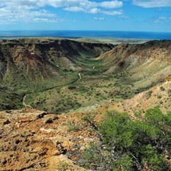 View from the road on Charles Knife Drive