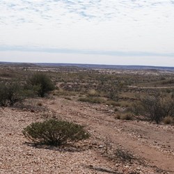 Through the quartz country to Tjarra Pool