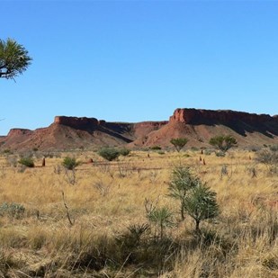 Flat topped  Breaden Hills