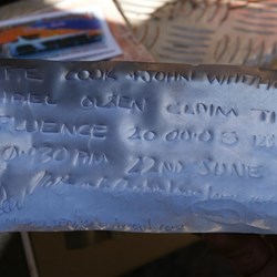 Message for posterity.