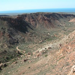 Not quite the Pilbara. Charles Knife Canyon - Exmouth