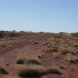 Swindell Airstrip (Not windsock pole on left)