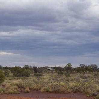 Threatening skies above the Eagle Hussar shed