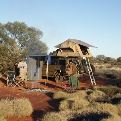 Our camp south of Mungilli (the following morning)