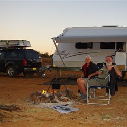 camp oven meal at Rocky Pool  WA