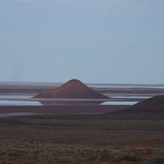 The aptly named Lake Island.