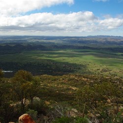 view from Mt Ohlssen  Bagge