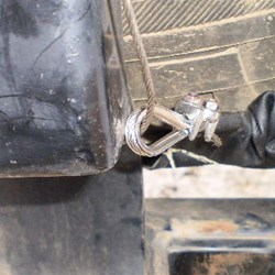 Bottom of carrier view