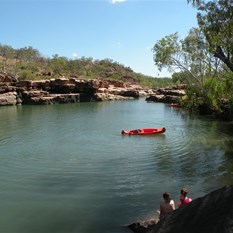 Dillie Gorge at  Charnley River 