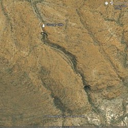 Circular Cliffs and the far (explosion) rockhole