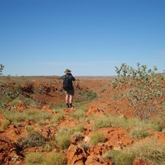 Standing on top of the Circular Cliffs.