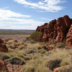 The rugged gully at the top of Bocrabee