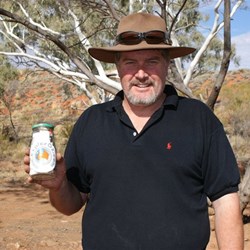 The jar gets an exploroz sticker