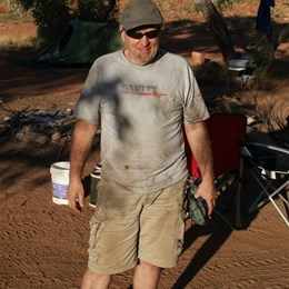 Al getting into the outback spirit