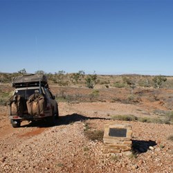 Looking down on the Rudall River