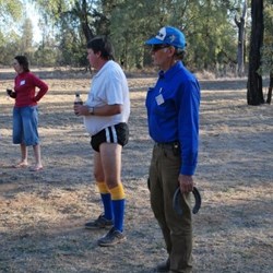 Dave B in the swing of things