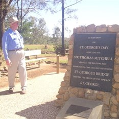 Robert Buchan conducting his History Tour