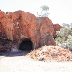 The Cave atop the breakaways was the site of a Brewery!