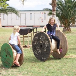 Campers grass site at Gunbarrel Laarger - Travellers Rest