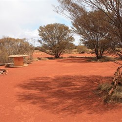 Campsites on the mulga flat