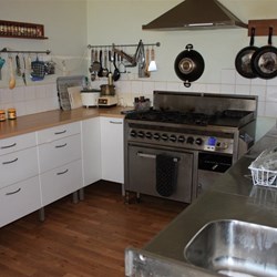 Well appointed campers kitchen