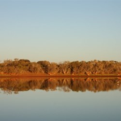 Sunrise over Lake Nallan