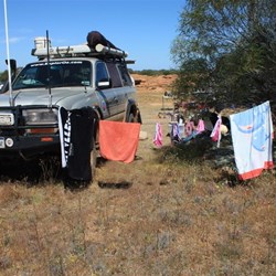 The no-pegs clothesline