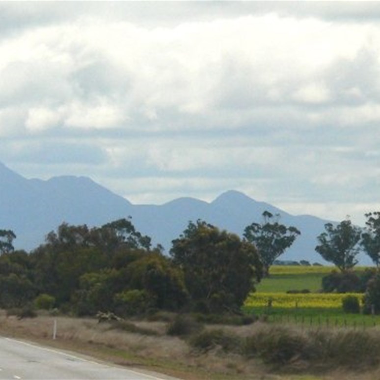 Southern approach - Stirling Range NP