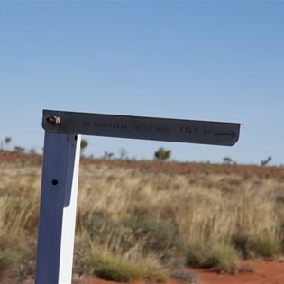 Gunowarba Native Well sign