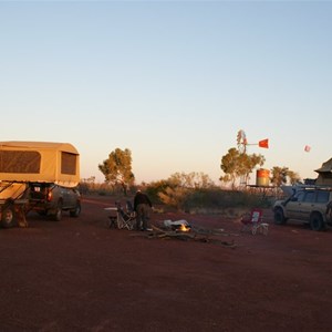 The camp at Razorblade