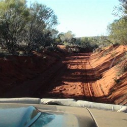 Early morning on the Connie Sue, 80 km north of Neale Junction