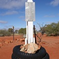 Neale Junction marker - Corner of the Anne Beadell and Connie Sue Highways