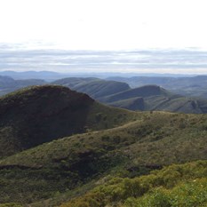 The view from Mount Nameless