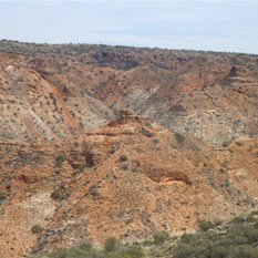 Amazingly Grand Canyon like (much smaller scale of course)
