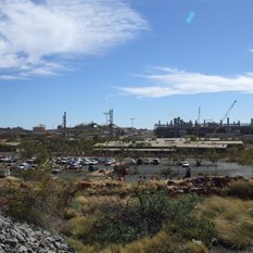 Construction at Dampier