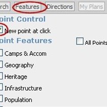 New point at click
