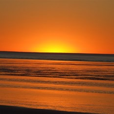 Sunset at 80 Mile Beach