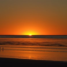 Sunset at 80 Mile Beach