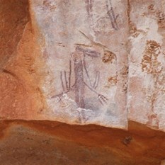 Bradshaw art at better than 17,000 years old!